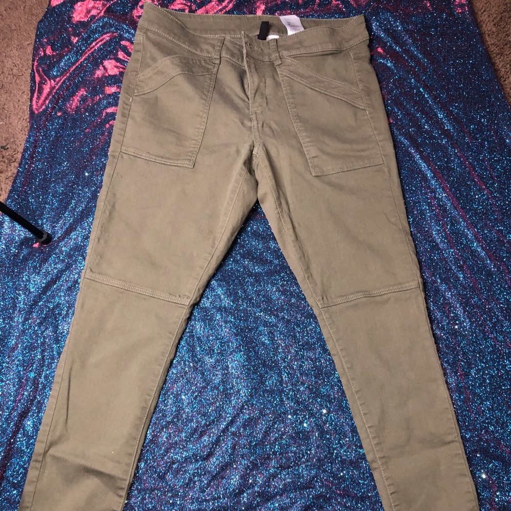 Army Green H & M Pants